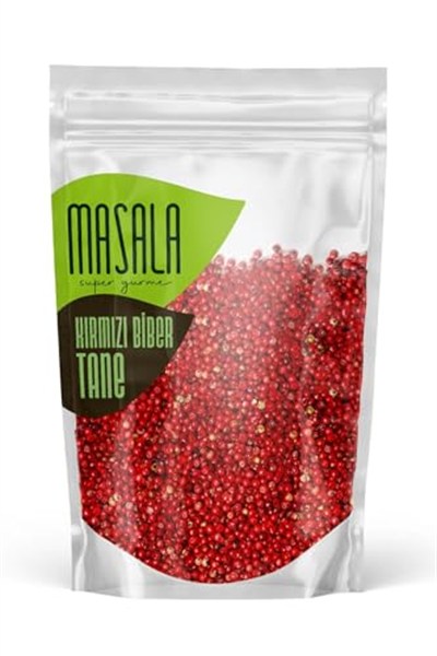 Super Gurme Masala Kırmızı Karabiber (Tane) 100 g - Red Black Pepper