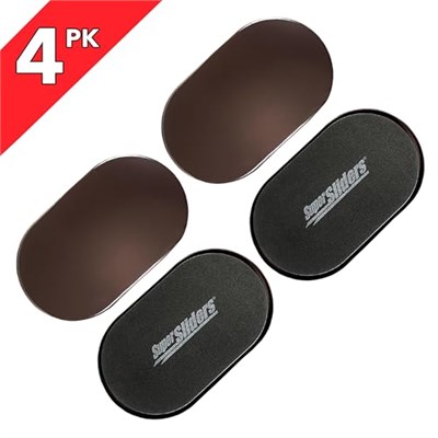 Super Sliders 4724095N Tekrar Kullanılabilir XL Halı İçin Ağır Mobilya Taşıyıcıları Hızlı ve Kolay Bir Şekilde Her Eşyayı Taşıır, Kahverengi, 4lü Paket