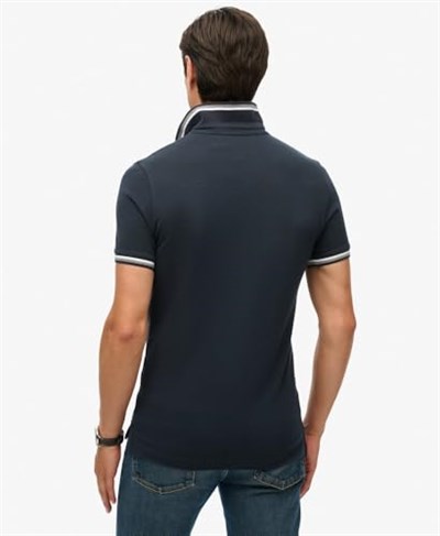 Superdry Düz Polo T-Shirt Kısa Kollu, M1110387A98T