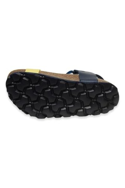 Superfit 000116-F Fussbettpantoffel Lacivert Çocuk Sandalet