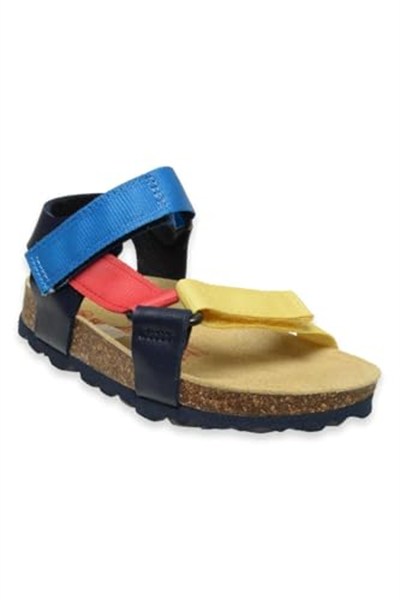 Superfit 000116-F Fussbettpantoffel Lacivert Çocuk Sandalet