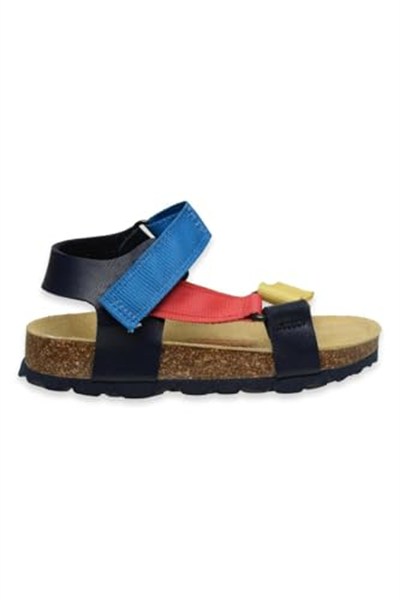 Superfit 000116-F Fussbettpantoffel Lacivert Çocuk Sandalet