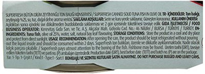 SuperFresh Konserve Ton Zeytinyağlı 75 Gr 3lü Paket