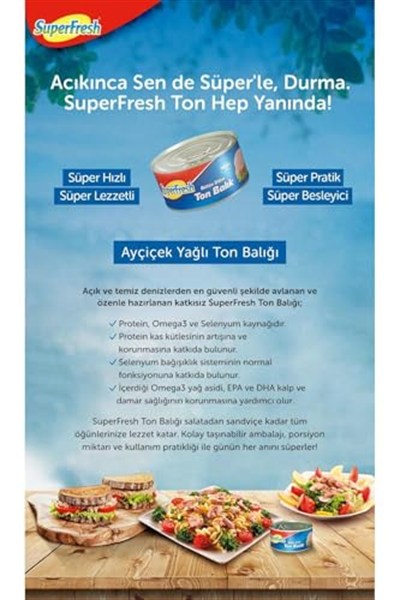 Superfresh Ton Balığı 75 Gr X 12 Adet