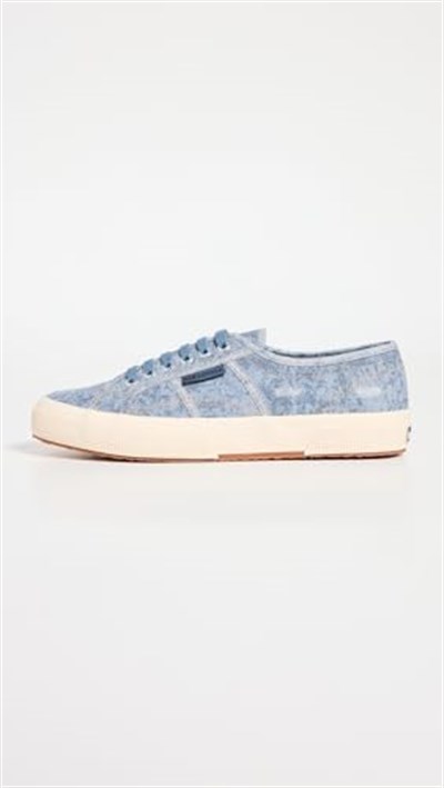 Superga 2750 COTTON DENIM DESTROYED AyakkabıUnisex Yetişkin