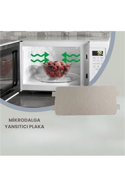 Supervac Kiwi KMO4243 ile Uyumlu Mikrodalga Fırın Yansıtıcı Plaka