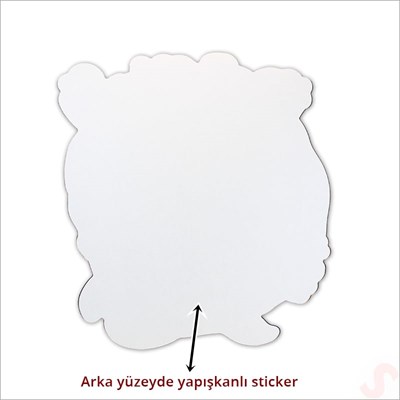 SüSLe Bebek ve Parti Deniz Canlıları Aynalı Duvar Stickerı, 33cm x 33cm
