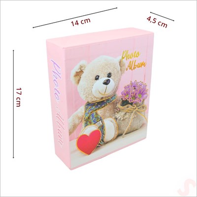 SüSLe Bebek ve Parti Fotoğraf Albümü, Kutulu 40 Resimlik, Pembe