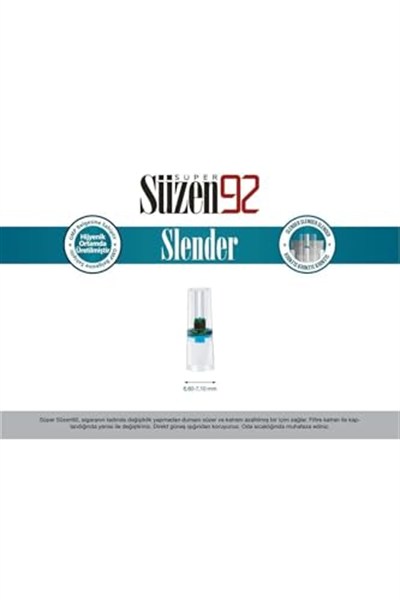 Süzen92 Süper Slender 600lük Ekonomik Poşet