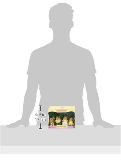 Sylvanian Families 4172 Knacks Ailesi Sincap, Çok Renkli