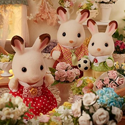Sylvanian Families Çikolata Kulaklı Tavşan Ailesi