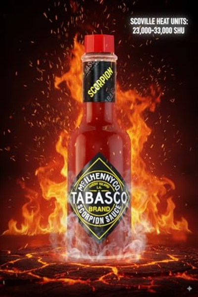 Tabasco Scorpion Acı Biber Sosu 60 ml
