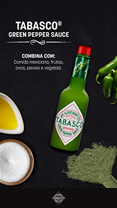 Tabasco Yeşil Acı Biber Sosu 60 Mililitre