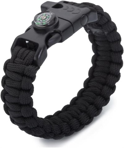 Tactical Paracord Çok Amaçlı 5i 1 Arada Kampçı Bileklik-1