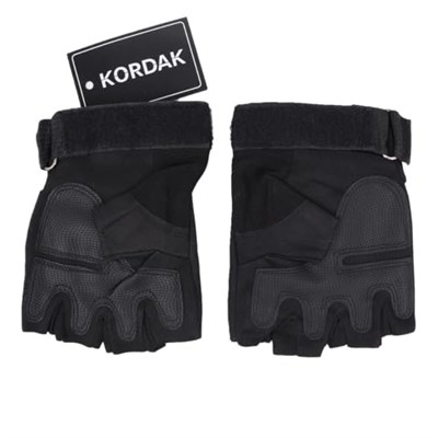 Tactical Siyah Kesik Eldiven