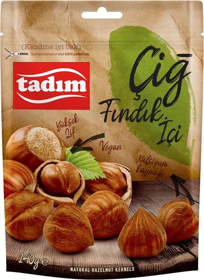 Tadım Fındık İçi Çiğ 140 Gr