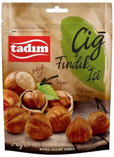 Tadım Fındık İçi Çiğ 140 Gr