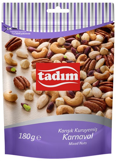 Tadım Karışık Kuruyemiş Karnaval 180 Gr