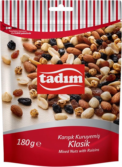 Tadım Karışık Kuruyemiş Klasik 180 Gr