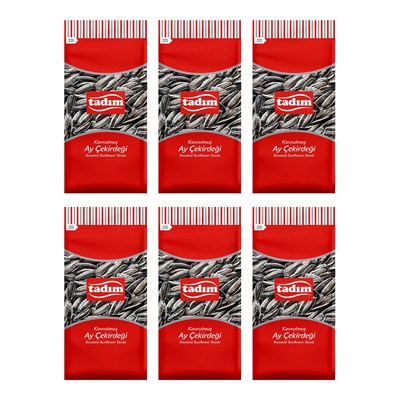 Tadim Kavrulmuş Ayçekirdeği Siyah, 180 gr, 6 Adet