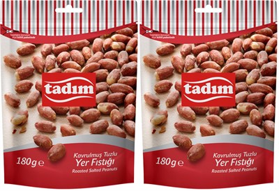 Tadım Yer Fıstığı Tuzlu 180 Gr 2li paket