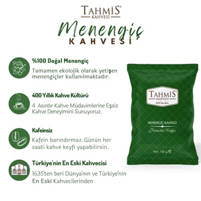 Tahmis Gurme Türk Kahvesi Seti 100 gr (DAMLAOSMANLIMENENGİÇ)