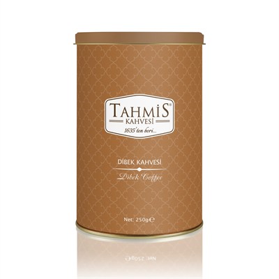 Tahmis Sade Dibek Kahvesi 250 Gr Teneke