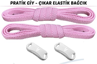 Tak Bırak Ayakkabı Bağcığı, Bağlamaya Gerek Olmayan Yeni Nesil Elastik, Pratik, Akıllı Bağcık