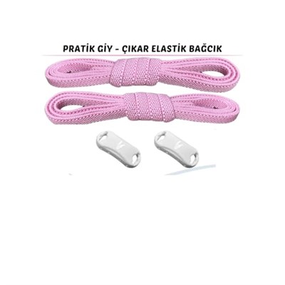 Tak Bırak Ayakkabı Bağcığı, Bağlamaya Gerek Olmayan Yeni Nesil Elastik, Pratik, Akıllı Bağcık