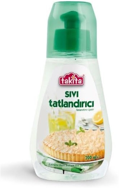 TAKİTA Sıvı Tatlandırıcı 200ml (Sukraloz)