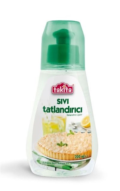 TAKİTA Sıvı Tatlandırıcı 200ml (Sukraloz)