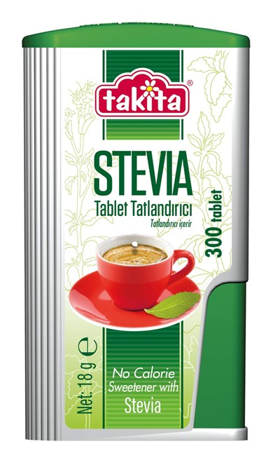 Takita Stevia Tablet Tatlandırıcı 300Ad 18g