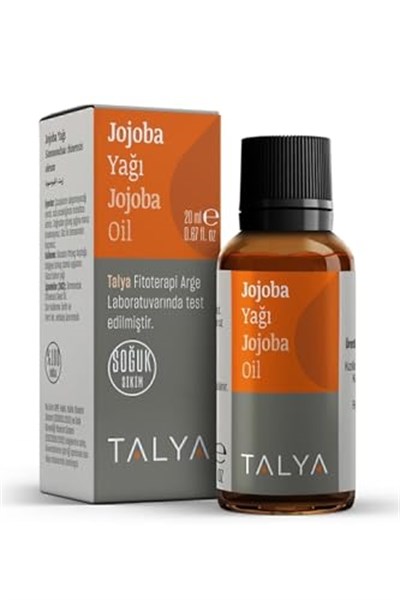 Talya Jojoba Yağı, Soğuk Sıkım,%100 Saf Ve Doğal, 20 ml