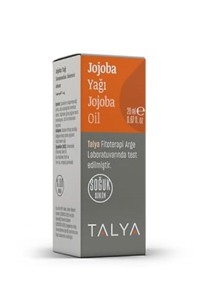 Talya Jojoba Yağı, Soğuk Sıkım,%100 Saf Ve Doğal, 20 ml