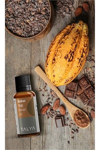 Talya Kakao Yağı, Soğuk Sıkım,%100 Saf Ve Doğal, Doğal Bronzluk, 20 ml - Seçenekler: AROMASIZ, AROMASIZ (3 paketi)