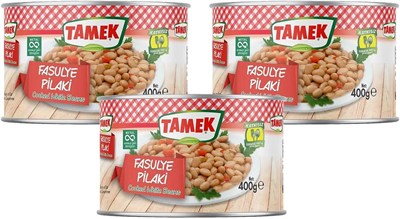 Tamek Fasulye Pilaki 400g, 3lü Paket