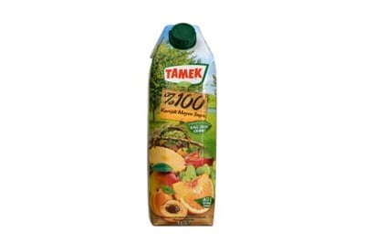 TAMEK GRUP GIDA ÜRETİM A.Ş. Tamek%100 Karışık Cry, 1 L