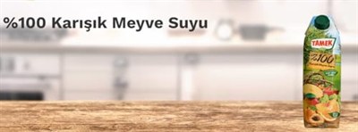 TAMEK GRUP GIDA ÜRETİM A.Ş. Tamek%100 Karışık Cry, 1 L
