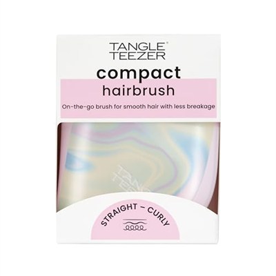 Tangle Teezer Compact StylerIce Cream Swirl Saç Fırçası - Seyahat ve Çanta Boy Tarak