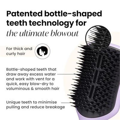 Tangle Teezer The Ultimate Blow Dry Large Lila Saç Şekillendirici Fırça-Tarak