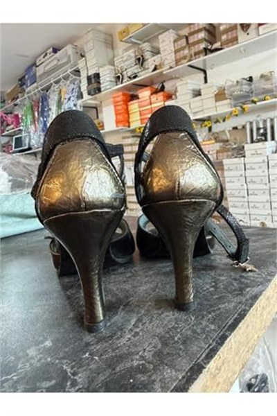 TANGO, DANS VE SALON AYAKKABISI 8,5 CM 13 PONT KADEH MODEL TOPUK KAPALI