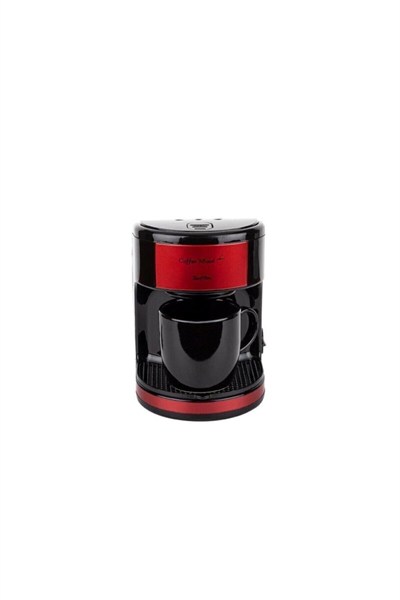 Tantitoni Coffe Mood Filtre Kahve Makinesi - Kırmızı