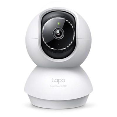 Tapo C230, 3K 5MP, Yapay Zeka Desteği, Hareket Takibi, 360°, 12m Gece Görüşü, Çift Yönlü Sesli İletişim, Bulut/Yerel Depolama, Bebek Ağlaması Tespiti,İç Mekan Wi-Fi Güvenlik Kamerası