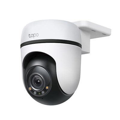 Tapo C510W, 2K Dış Mekan Wi-Fi Güvenlik Kamerası, Hareket Tespit/Takibi, 360°, IP65 Su Geçirmez, Renkli Gece Görüşü, Çift Yönlü Ses, Bulut/Yerel Depolama, Sesli ve Işıklı Alarm