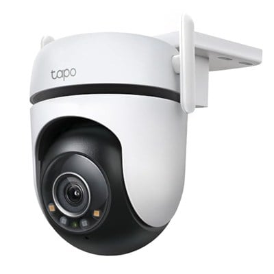 Tapo C520WS, 2K QHD Dış Mekan Wi-Fi/Ethernet Güvenlik Kamerası, Hareket Tespit/Takibi, 360°, IP66 Su Geçirmez, Renkli Gece Görüşü, Çift Yönlü Ses, Bulut/Yerel Depolama, Sesli ve Işıklı Alarm
