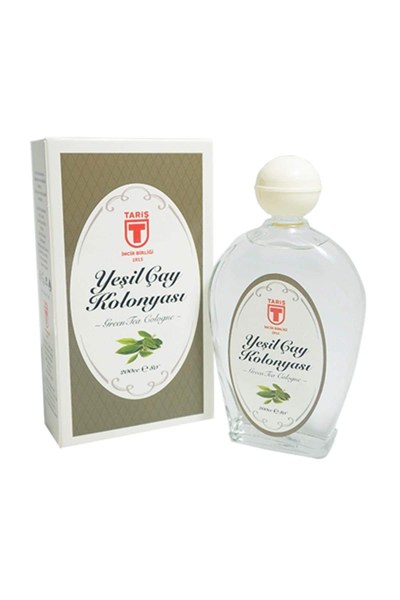 TARİŞ YEŞİL ÇAY KOLONYASI-200 ML CAM ŞİŞEDE