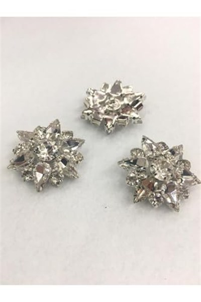 Taşlı Düğme Yıldız Model 3 Lü Set