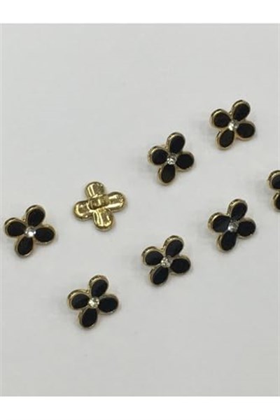 Taşlı Düğme/bluz Düğmesi 8 Li Set/Metal Taşlı Bluz Düğmesi
