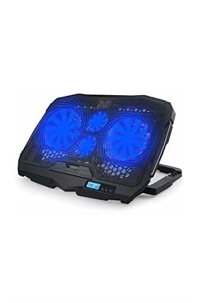 Tastech Laptop Cooler S-18 4 Fanlı Işıklı 17 Inç Uyumlu Laptop Sogutucu Nocolor-23A274E9