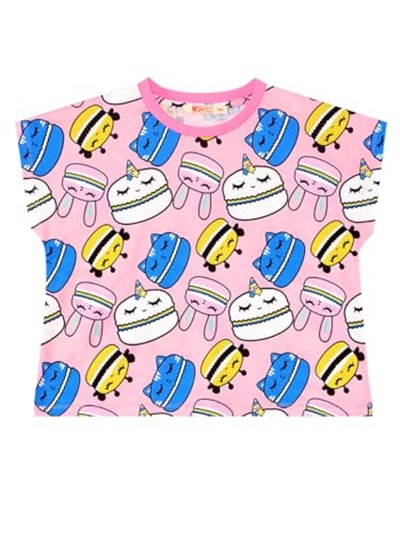 Tatlı Kurabiyeler Kız Çocuk T-shirt Şort Takım